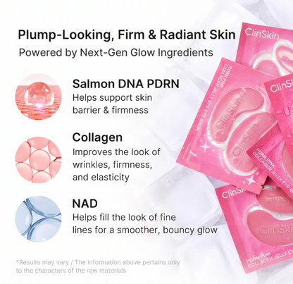 ClinSkin PDRN Hydrogel Eye Patches