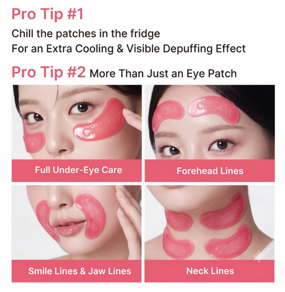 ClinSkin PDRN Hydrogel Eye Patches